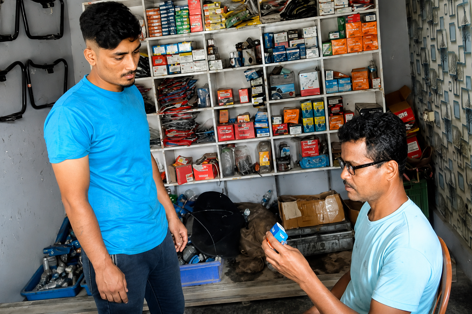 How Free Eye Screening Can Protect Livelihoods: The Story of a Small Spare-Parts Shop Owner in Assam